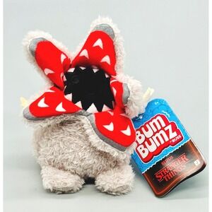 BumBumz Plush Stranger Things Demogorgon Grey Red Netflix Jazwares Russ Soft Toy